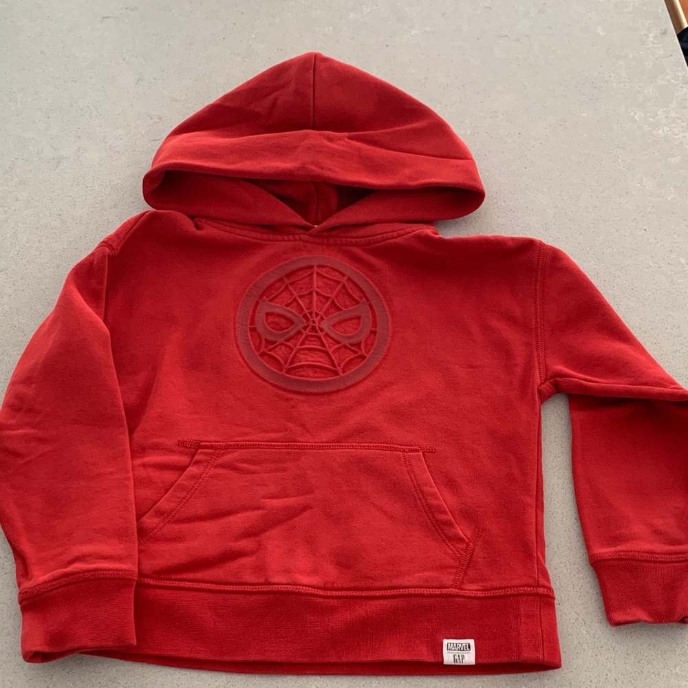 GAP Red Spiderman Marvel Kids Hoodie